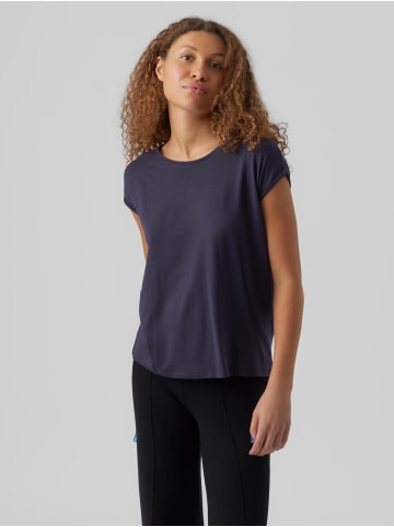 Vero Moda Basic Stretch T-Shirt VMAVA in Blau-2