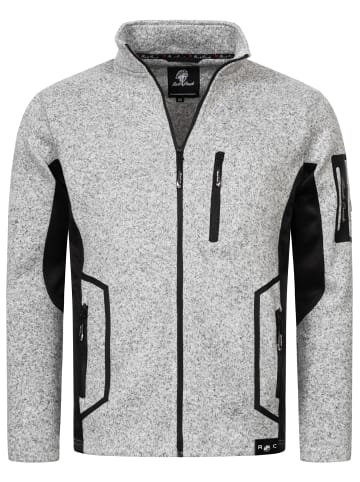 Rock Creek Fleecejacke in Grau