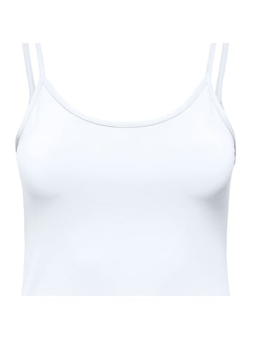 ONLY T-Shirt 1er Pack in Weiß