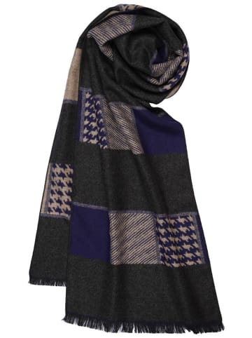 Balke Wollschal in blau