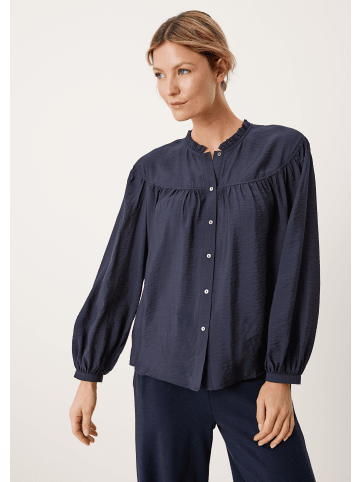 s.Oliver Bluse langarm in Blau