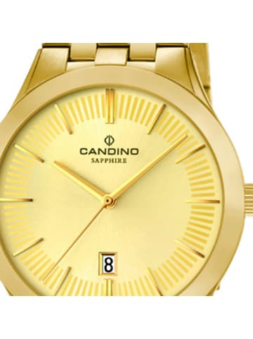 Candino Analog-Armbanduhr Candino Classic gold mittel (ca. 31,5mm)