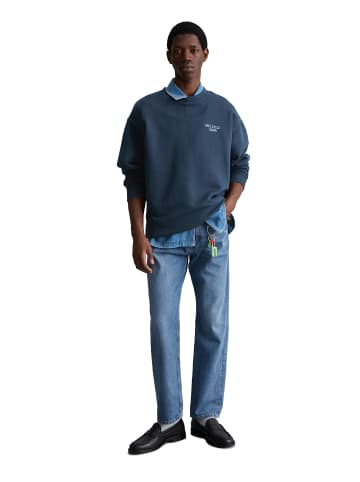 Marc O'Polo DENIM Sweatshirt relaxed in Navy Teal