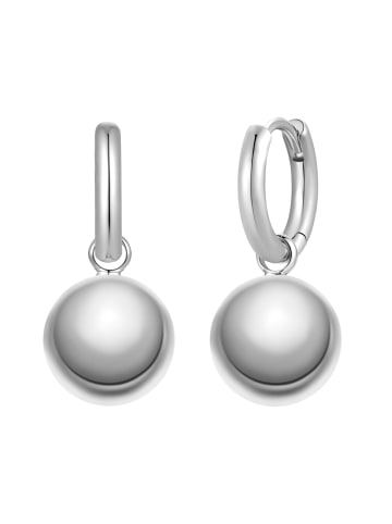 Lulu & Jane Creolen aus Metall-Legierung in silber