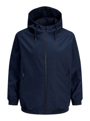 JACK & JONES PLUS Softshell Jacke in Sky Captain