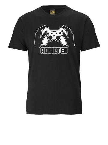 Logoshirt T-Shirt Addicted in schwarz