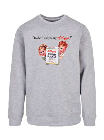 F4NT4STIC Sweatshirt Kellogg's Corn Flakes Vintage Kids Advert in grau meliert
