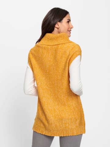 WITT WEIDEN Pullunder in ocker-meliert