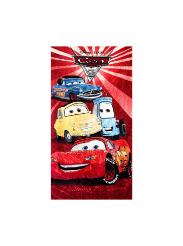 Disney Disney Cars Baumwoll-Handtuch in Rot