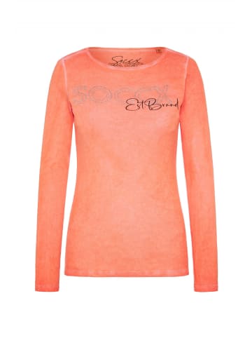 soccx Longsleeve 'Basic' in orange