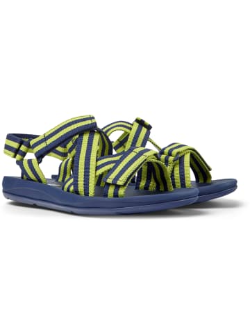 Camper Sandalen " Match " in Blau / Gelb