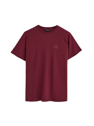 Polo Club T-Shirt MAN AMARI BLOCK SHORT SLEEVE REGULAR FIT in Granat