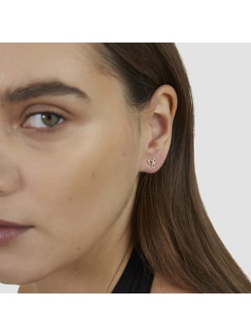 Tamaris Ohrringe Flower in roségold