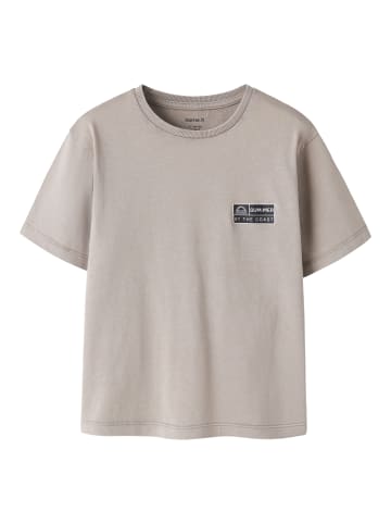 name it T-Shirt Nkmfandel Bio-Baumwolle in vintage khaki