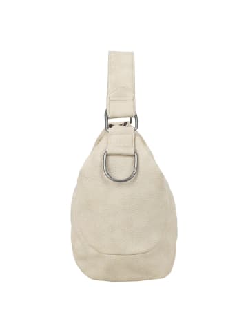 Fritzi aus Preußen Limited Happy Flocked Schultertasche 30 cm in light beige