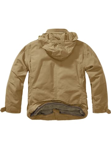 Brandit Kinder Funktionsjacke "Kids M65 Giant Jacket" in Braun