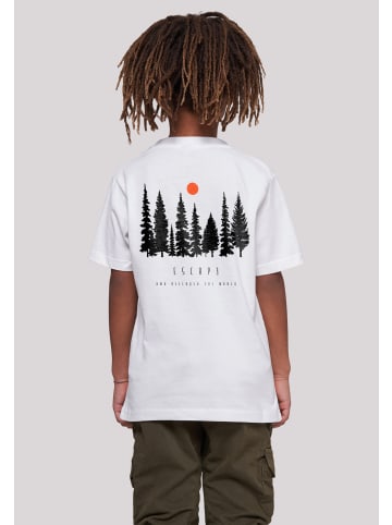 F4NT4STIC T-Shirt Escape Discover the World Forest in weiß