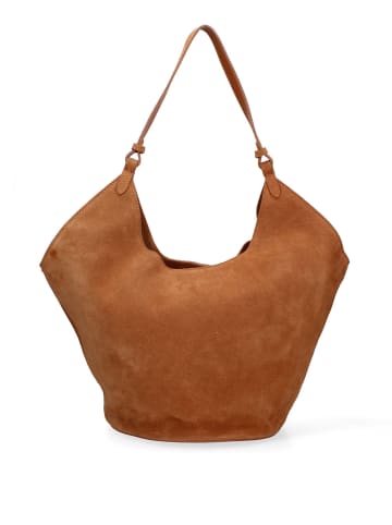 Gave Lux Shoulder Bag in DARK COGNAC