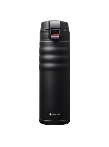 Kyocera Thermo-Trinkflasche FLIP TOP in schwarz, 500 ml