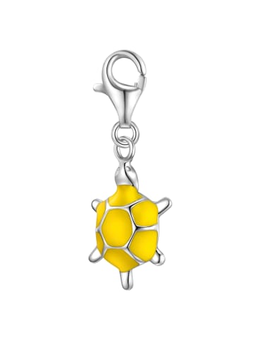 Rafaela Donata Charm Schildkröte aus Sterling Silber in silber
