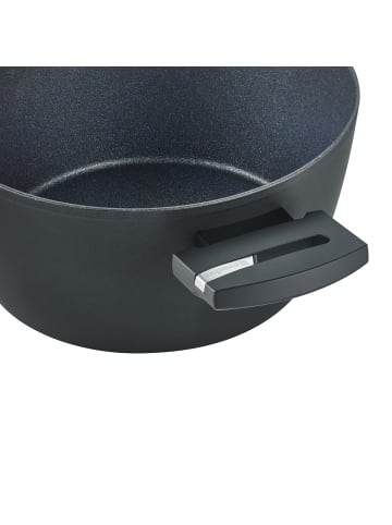 Berndes Kochtopf mit Glasdeckel aus Aluminium - Balance® Induction Enduro in schwarz
