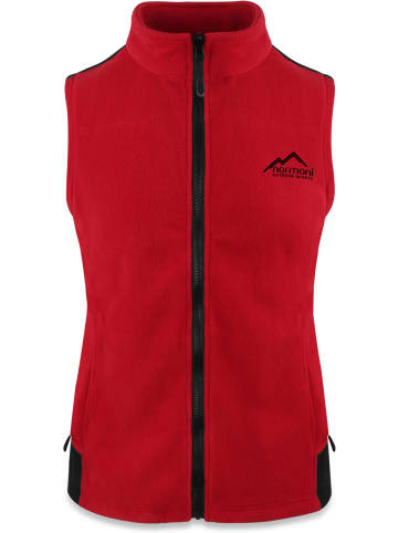 Normani Outdoor Sports Damen Fleeceweste Barrie in Rot