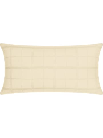 Erwin Müller Mako-Damast Kissenbezug Passau in creme
