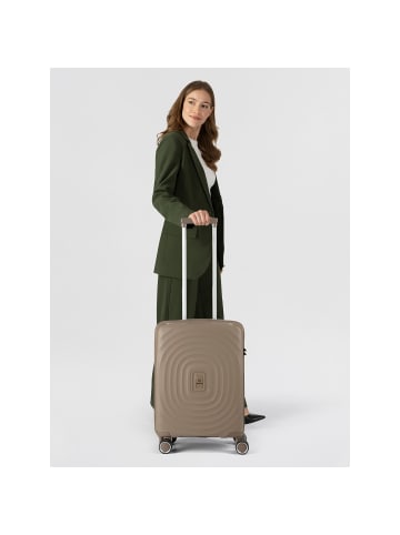 benzi 5751 4 Rollen Kabinentrolley 55 cm braun