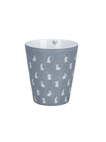 Krasilnikoff Happy Mug Bunnies grau in grau