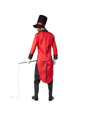 tectake Stilechtes und zeitloses Outfit eines Zirkusdirektors, rot