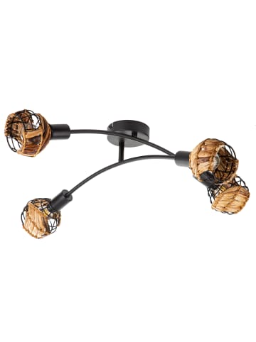 Amare - home and living LED Deckenleuchte 4-flg. in schwarz