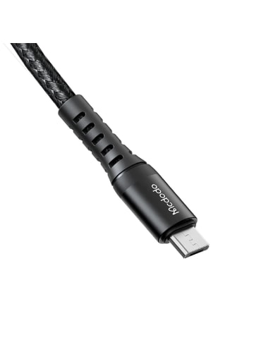 Wisam® Schnell-Ladekabel 3A Micro-USB Kabel 1m schwarz