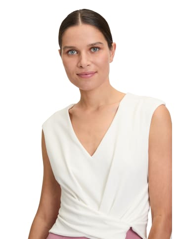 Vera Mont Jumpsuit mit weitem Bein in Patch Rosé/White