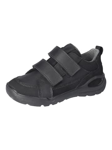 Ricosta Kindergarten Klett Halbschuh/Sneaker in schwarz