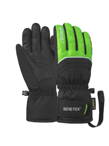 Reusch Fingerhandschuhe Tommy GORE-TEX Junior in 528 neon green / black