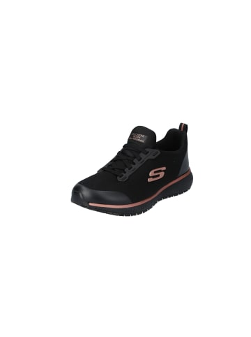Skechers Lowtop-Sneaker in black/rose gold
