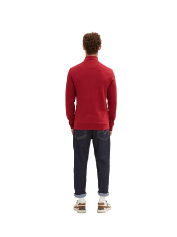 Tom Tailor Pullover in ivy red