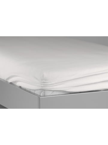 Erwin Müller Molton Matratzen-Spannbezug f. Boxspringbett Weissenfels in weiß
