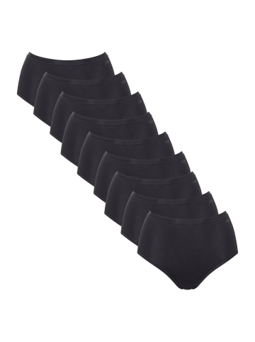 Sloggi Maxislip GO Daily Cotton Highwaist in Black