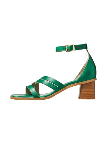 LLOYD Sandale Hochwertige Sandalette in DUNKELGRÜN