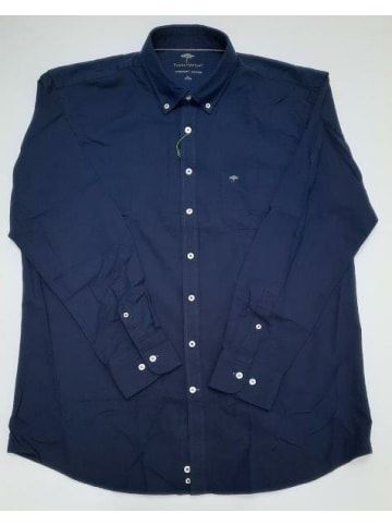 FYNCH-HATTON Langarm FreizeitHemd für Herren in marineblau