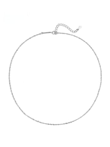 Hey Happiness Halskette Singapurkette 925 Sterlingsilber in Silber - (L) 51 cm