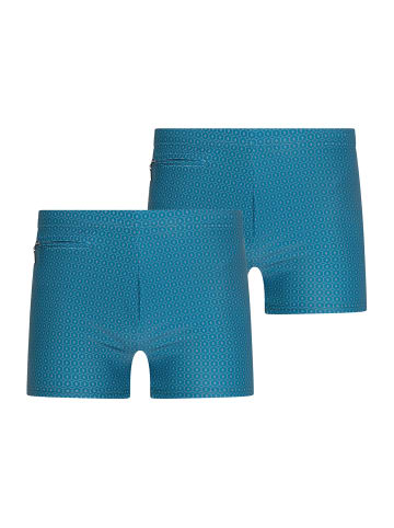 Schiesser Badehose Classic Swim in Petrol