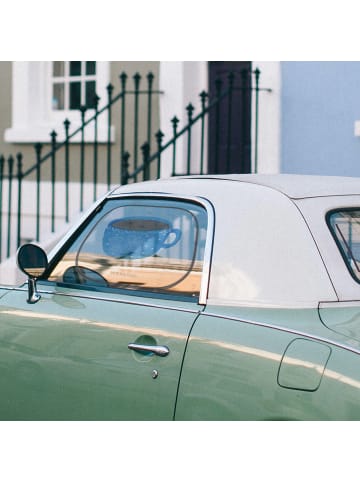 Mr. & Mrs. Panda Autoscheiben Sonnenschutz Kaffee Tasse ohne Spruch in Weiß