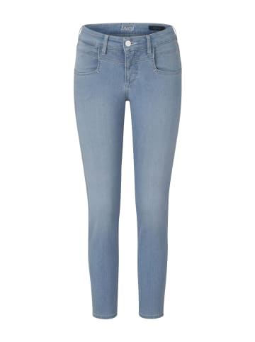 Paddock's 5-Pocket Jeans LUCY in blue bleached use moustache