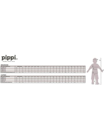 Pippi Babywear Kinder Schlafanzug "Nightsuit w/f-buttons 2-pack" in Blau
