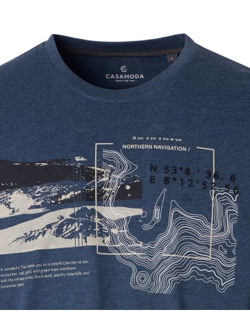 CASAMODA T-Shirt in Dunkelblau