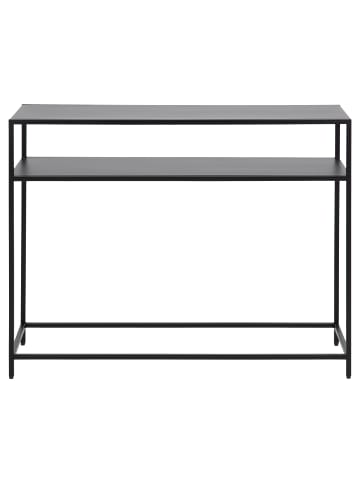 ebuy24 Konsolentisch  Newcastle Schwarz 100 x 35 cm