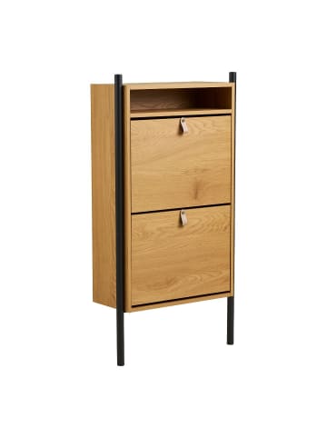 ebuy24 Schuhschrank Elna Eiche 26 x 62 cm