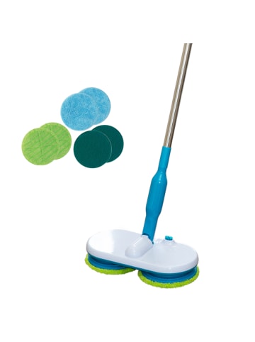 Hurricane Hurricane Akku Wischer Floating Mop in Blau